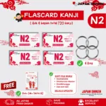 PAKET FLASHCARD N2 (Soumatome Kanji)