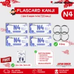 PAKET FLASHCARD N4 (Soumatome Kanji)