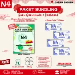 KIAT SUKSES GAKUSHUDO N4 + FLASHCARD N4