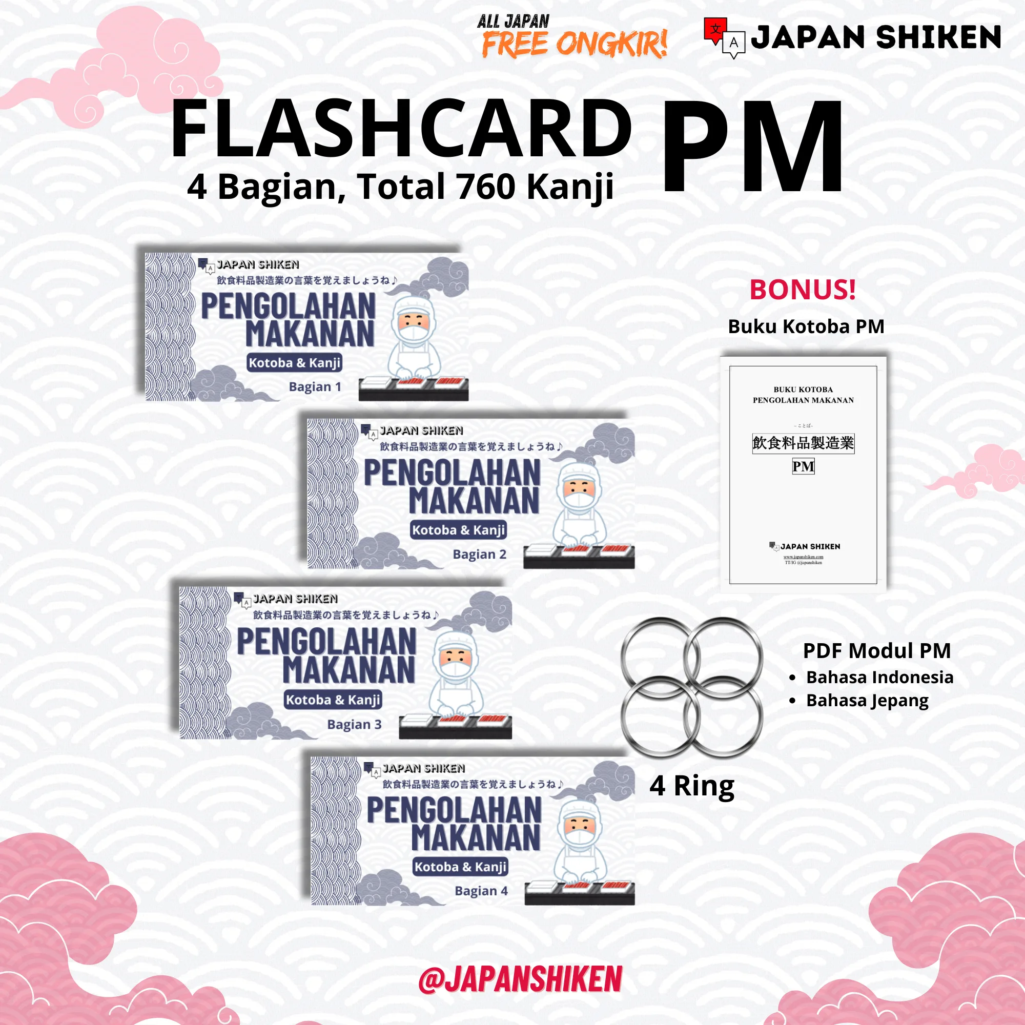PAKET FLASHCARD PM (Pengolahan Makanan)